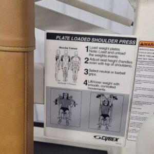 Cybex x Cross Shoulder Press - Image 3